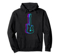 Guitar Instrument Guitarist Vaporwave Hoodie - Minimalist Print Unisex - T-Shirt, Sweatshirt, Hoodie