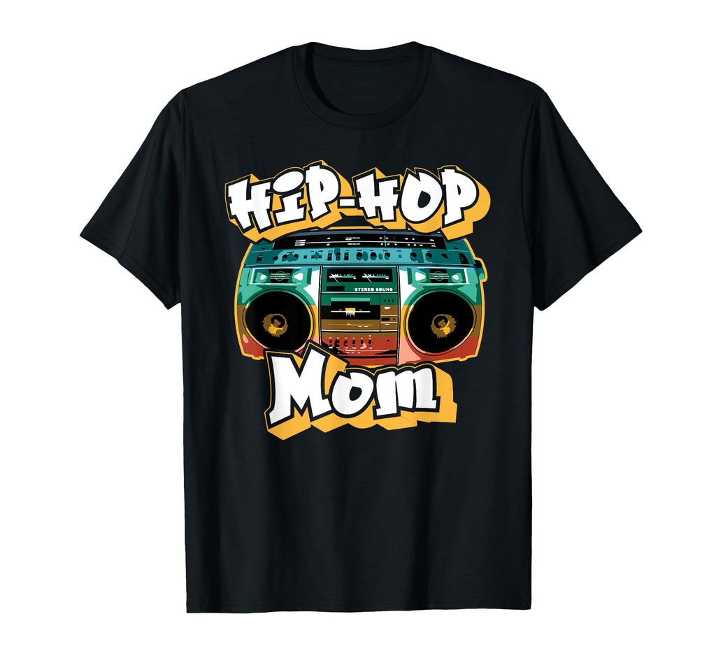 Hip Hop Mom Old School 80S 90S T-Shirt - Minimalist Print Men Women - T-Shirt, Sweatshirt, Hoodie