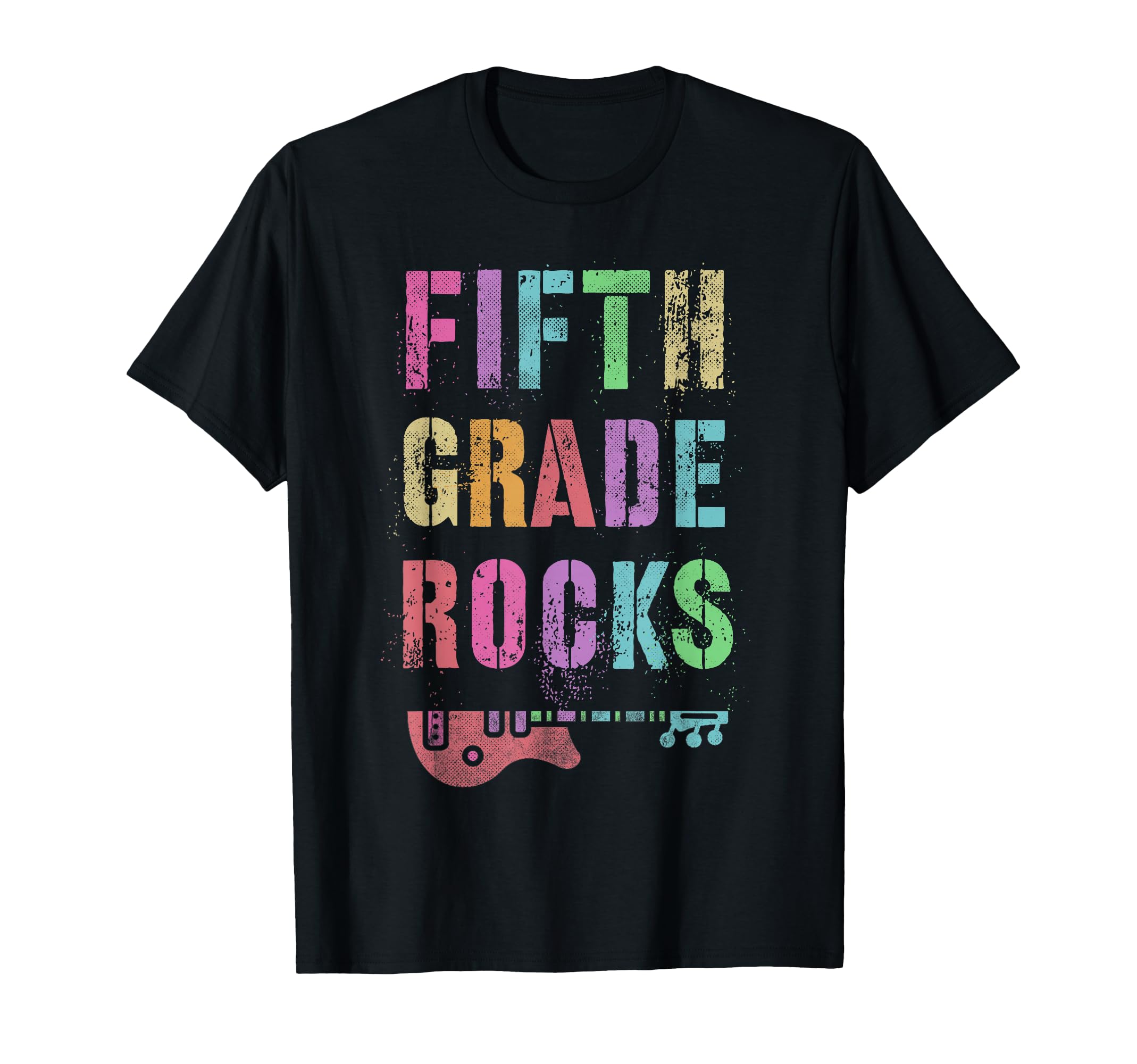 5Th Grade Rocks Test Teacher Rockstar T-Shirt - Unique Graphic Unisex - T-Shirt, Sweatshirt, Hoodie