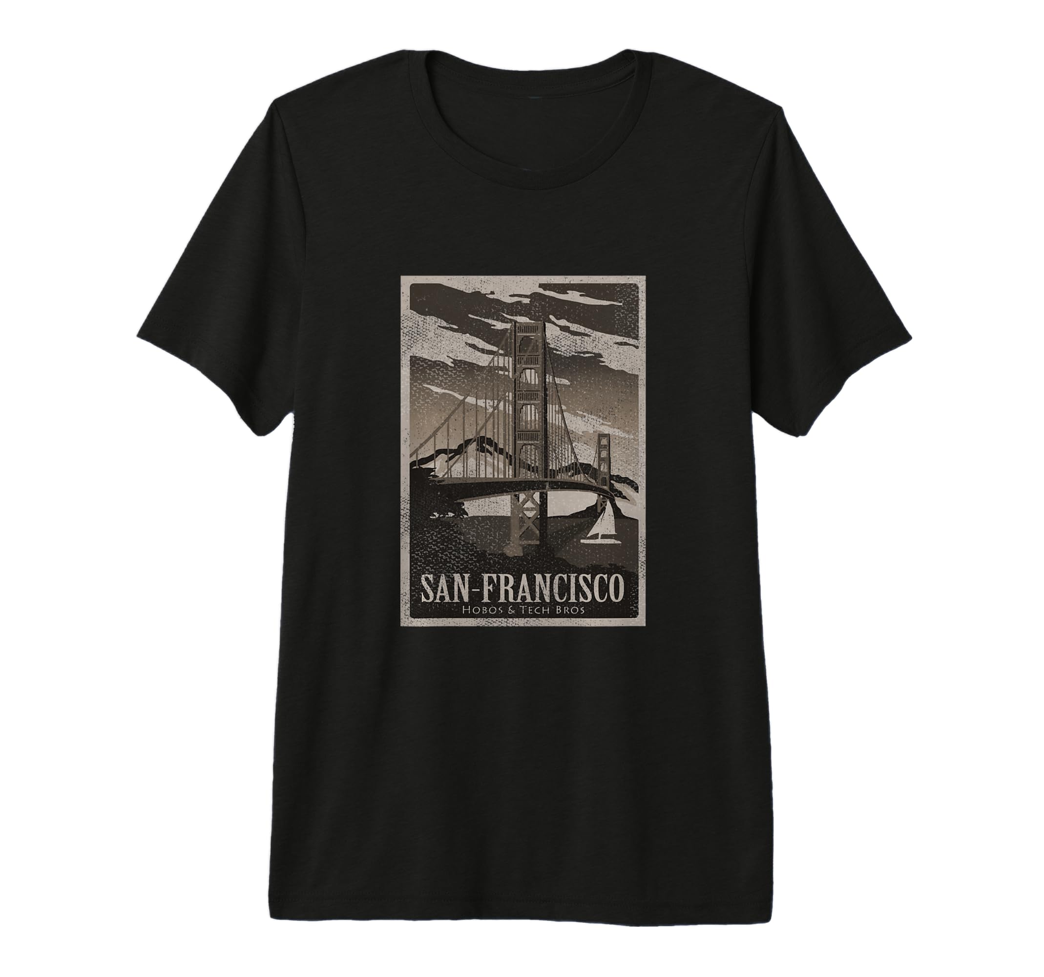 Funny San Francisco Tech Bros And Hobos T-Shirt - Streetwear Style Unisex - T-Shirt, Sweatshirt, Hoodie
