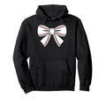 Baseball Bow Baseball Mom Mama Hoodie - Casual Everyday Wear Unisex - T-Shirt, Sweatshirt, Hoodie