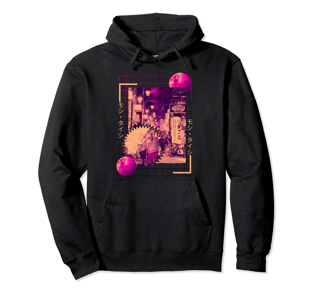 90S Lofi Tokyo Japanese Streetwear Hoodie - Novelty Apparel Unisex - T-Shirt, Sweatshirt, Hoodie