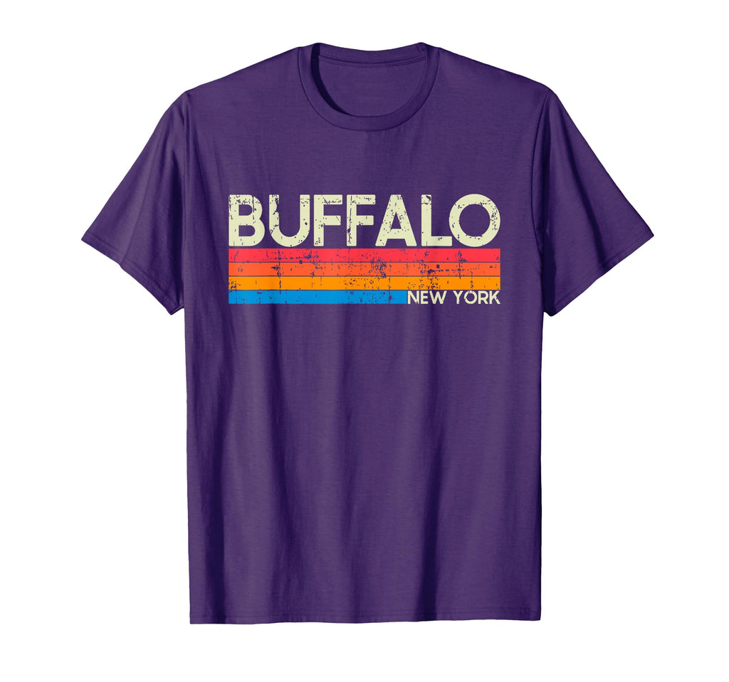 Buffalo New York Distressed T-Shirt - Graphic Print Unisex - T-Shirt, Sweatshirt, Hoodie