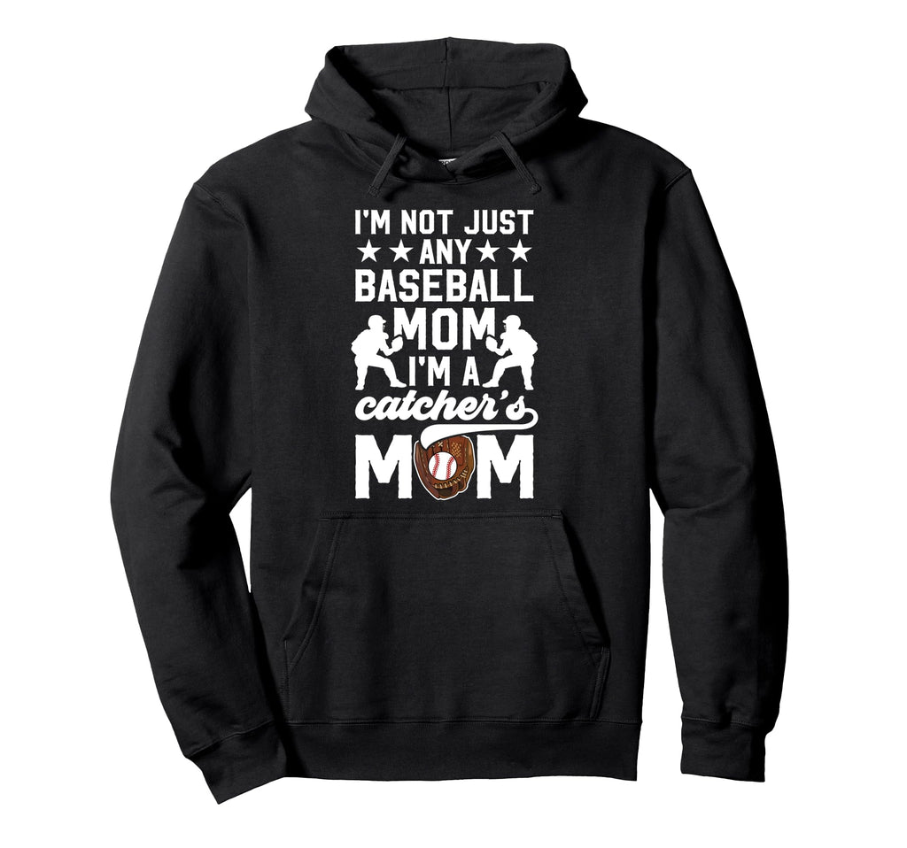 Im Baseball Catcher Mom Baseball Catcher Hoodie - Aesthetic Graphic Unisex - T-Shirt, Sweatshirt, Hoodie