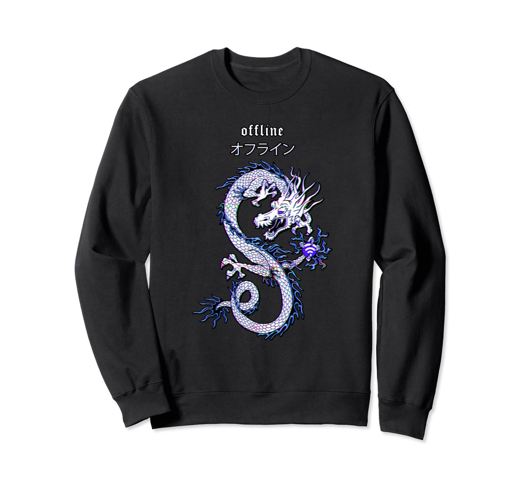 Dragon Streetwear E Aesthetic Edgy Sweatshirt - Streetwear Style Men Women - T-Shirt, Sweatshirt, Hoodie