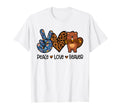 Peace Love Beaver Animal Lover Sweatshirt - Custom Art Print Men Women - T-Shirt, Sweatshirt, Hoodie