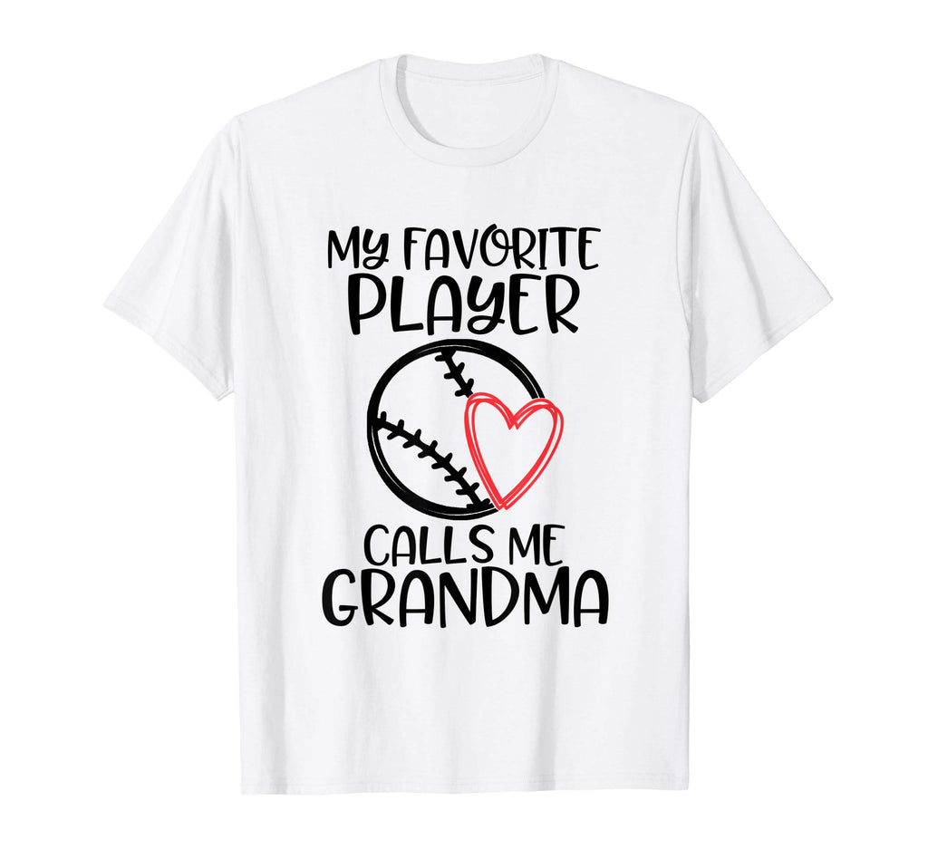 Baseball Grandson My Favorite Player T-Shirt - Streetwear Style Unisex - T-Shirt, Sweatshirt, Hoodie