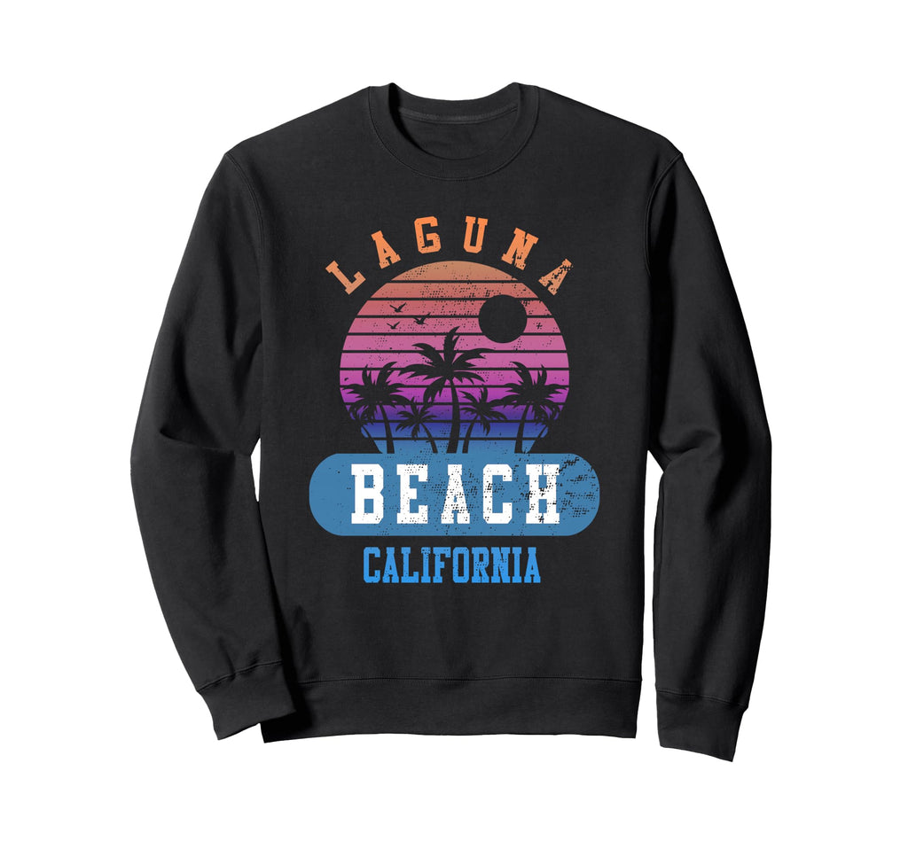 Laguna Beach California Vacation Sweatshirt - Trendy Graphic for Adults - T-Shirt, Sweatshirt, Hoodie