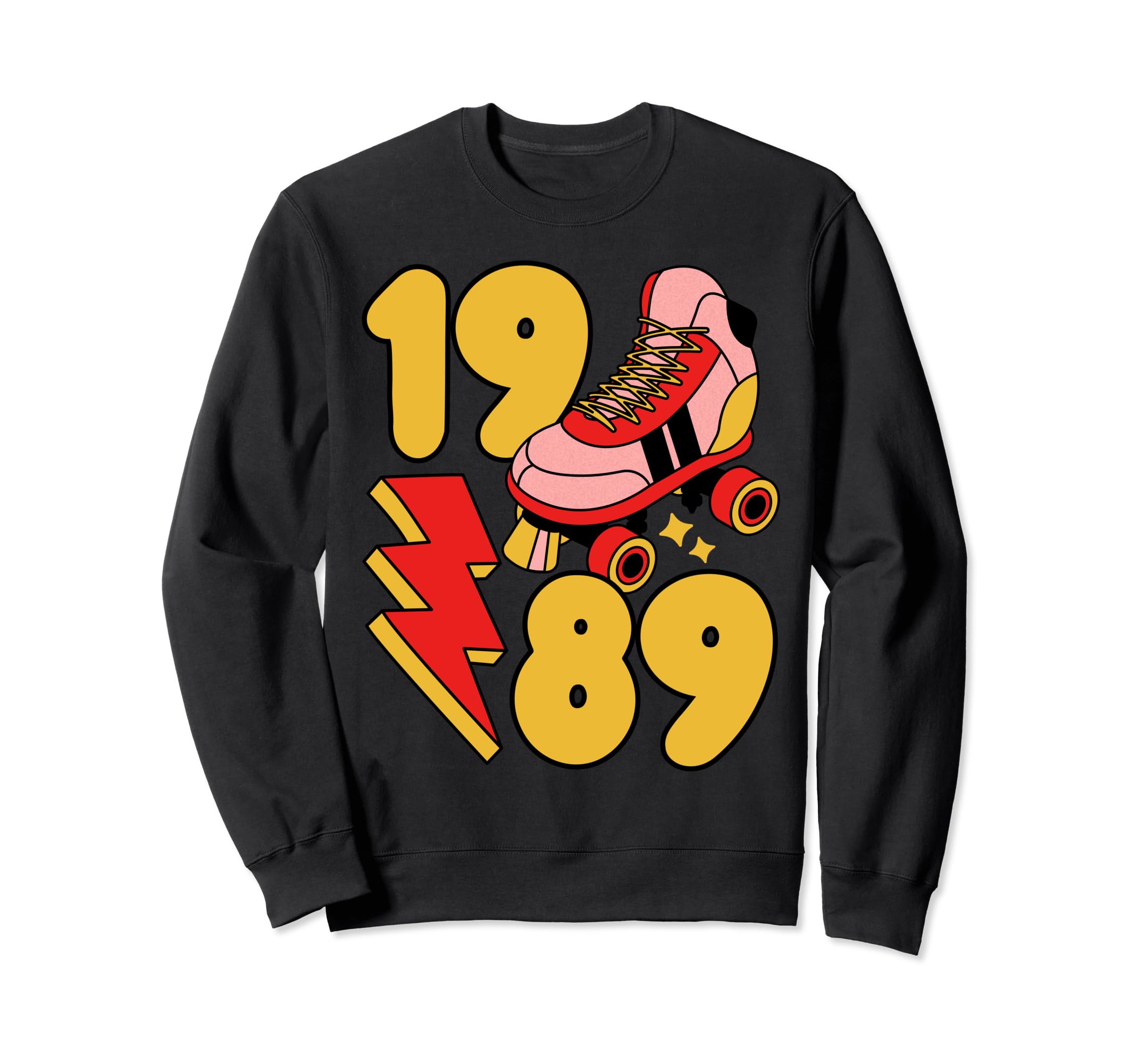 1989 Roller Skate 80S Nostalgia Sweatshirt - Unique Graphic Men Women - T-Shirt, Sweatshirt, Hoodie