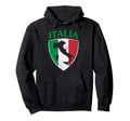 Italia Flag Crest Italy Italian Family Hoodie - Unique Graphic for Adults - T-Shirt, Sweatshirt, Hoodie
