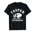 Casper Wyoming Cowboy State Bison T-Shirt - Custom Art Print Men Women - T-Shirt, Sweatshirt, Hoodie