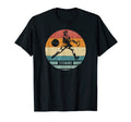 Tennis Player Team Silhouette Sunset T-Shirt - Minimalist Print Men Women - T-Shirt, Sweatshirt, Hoodie