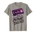 Memory Deleted Funny Cassette Tape T-Shirt - Fun Novelty Design for Adults - T-Shirt, Sweatshirt, Hoodie