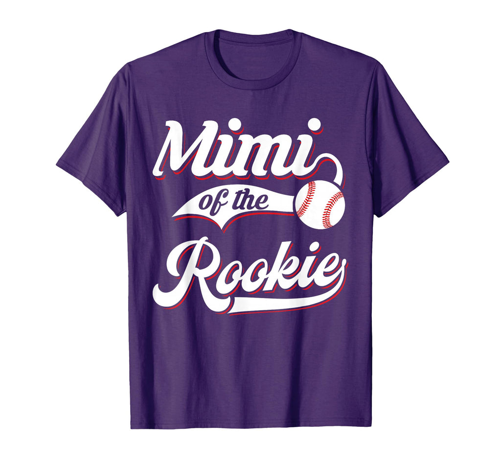 Mimi Rookie Matching Family Baseball T-Shirt - Minimalist Print Men Women - T-Shirt, Sweatshirt, Hoodie