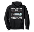 Vhs Player Videotape Video Cassette Hoodie - Streetwear Style Men Women - T-Shirt, Sweatshirt, Hoodie