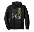 Hitter Baseball Camo American Flag Hoodie - Trendy Graphic Men Women - T-Shirt, Sweatshirt, Hoodie