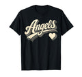 Angels Script Heart Gift T-Shirt - Casual Everyday Wear for Adults - T-Shirt, Sweatshirt, Hoodie