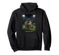 Funny Monkey Ballfield Baseball Hoodie - Casual Everyday Wear for Adults - T-Shirt, Sweatshirt, Hoodie