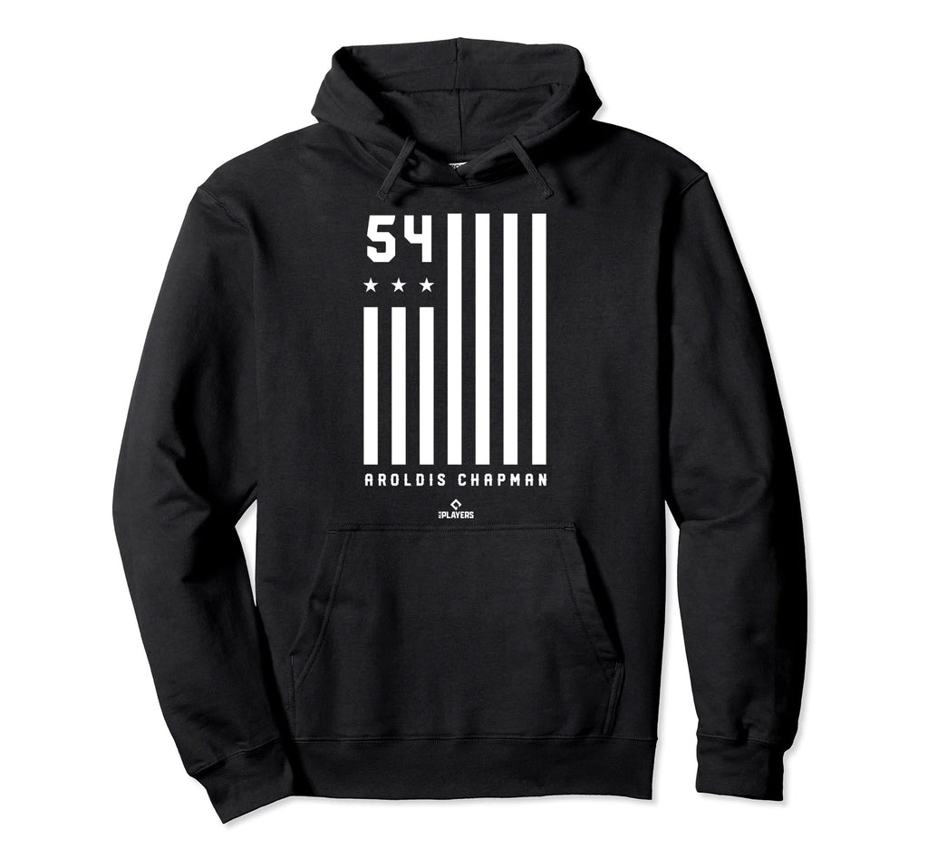 Aroldis Chapman Flag Patriotic New York Hoodie - Trendy Graphic Unisex - T-Shirt, Sweatshirt, Hoodie