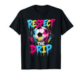 Baseball Dripping Ice Cream Respect T-Shirt - Aesthetic Graphic Men Women - T-Shirt, Sweatshirt, Hoodie