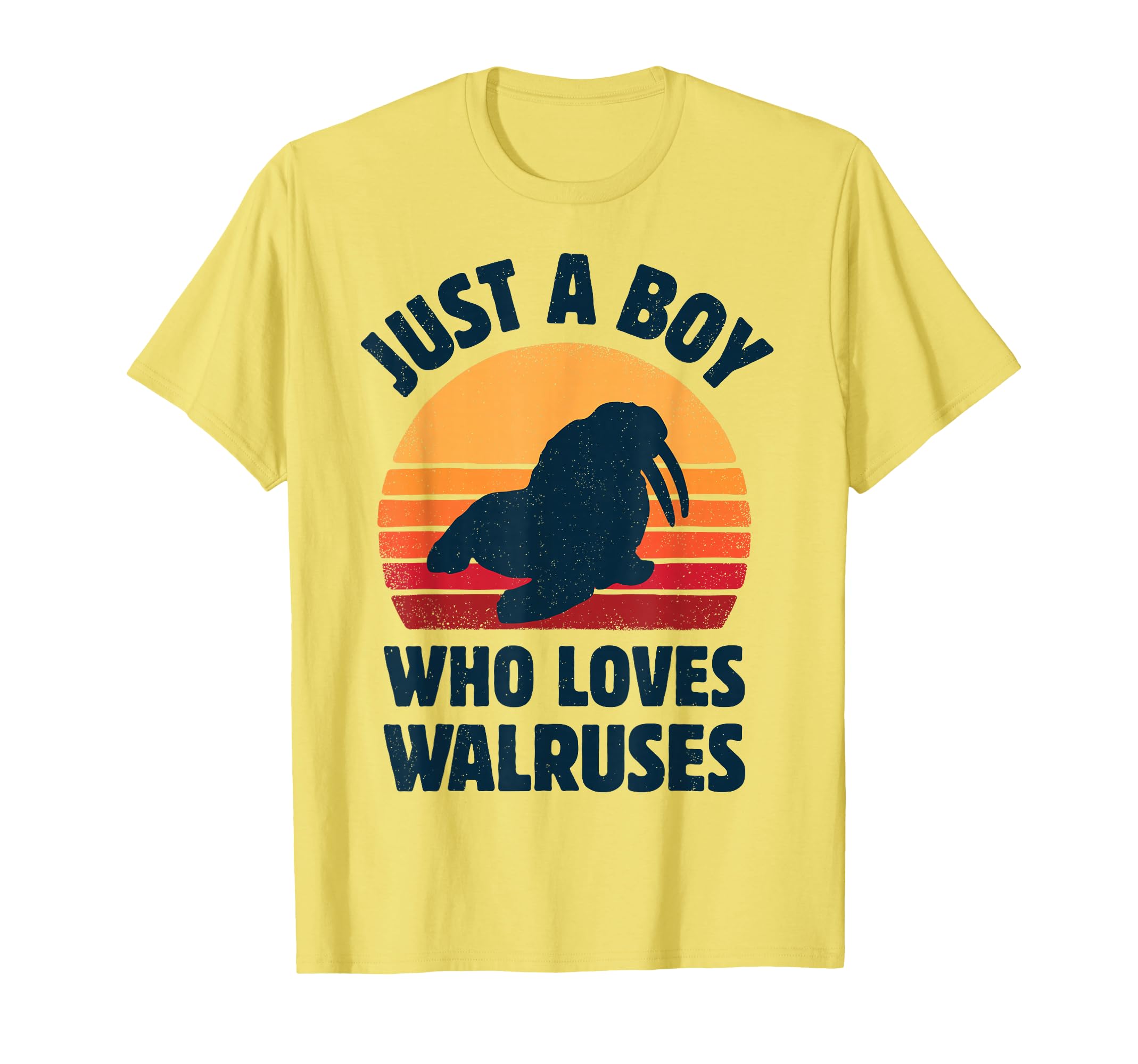 Walrus Just Who Loves Sea Animals Sunset T-Shirt - Graphic Print for Adults - T-Shirt, Sweatshirt, Hoodie