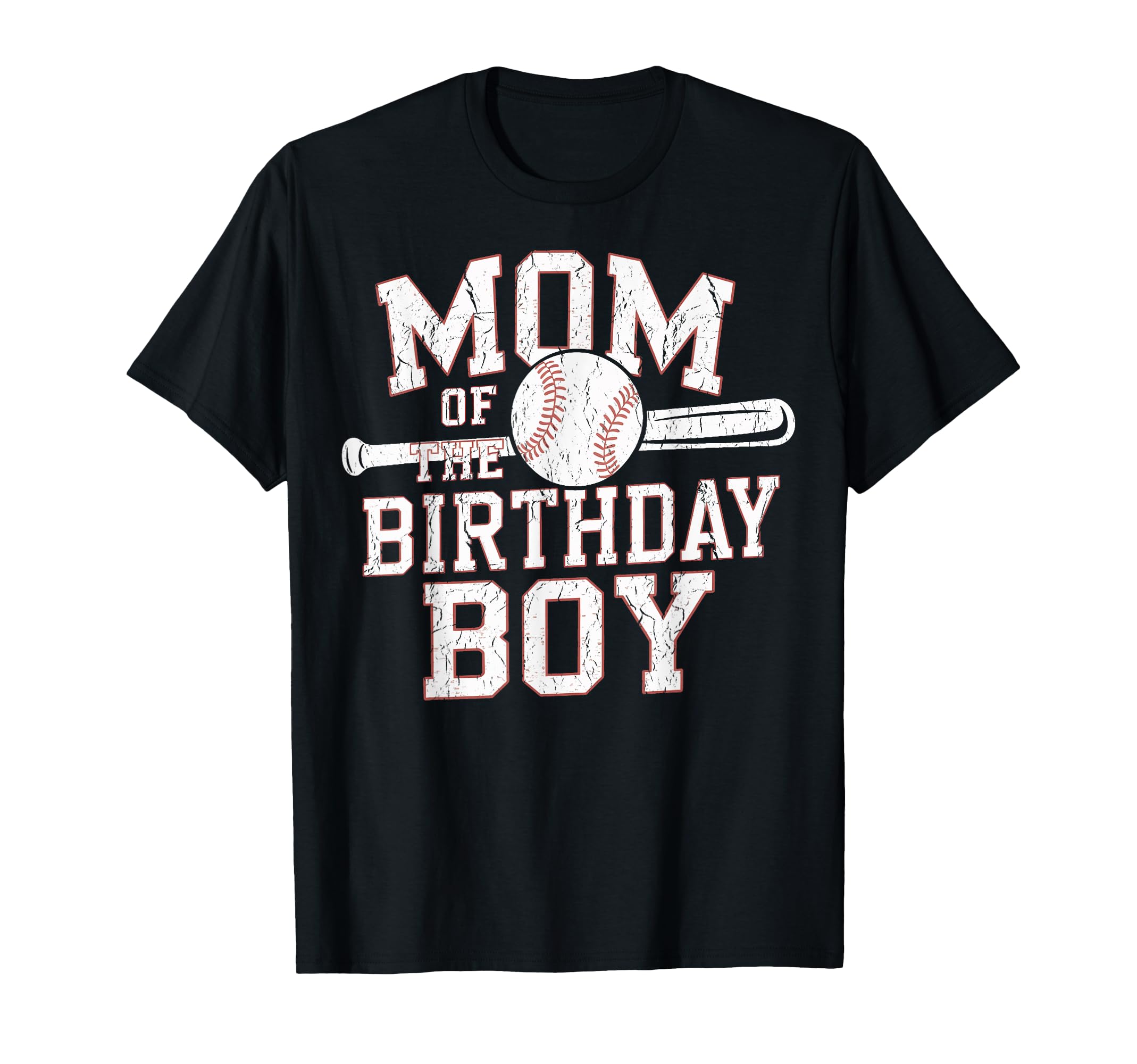 Mom Birthday Baseball Party Mom T-Shirt - Minimalist Print Men Women - T-Shirt, Sweatshirt, Hoodie