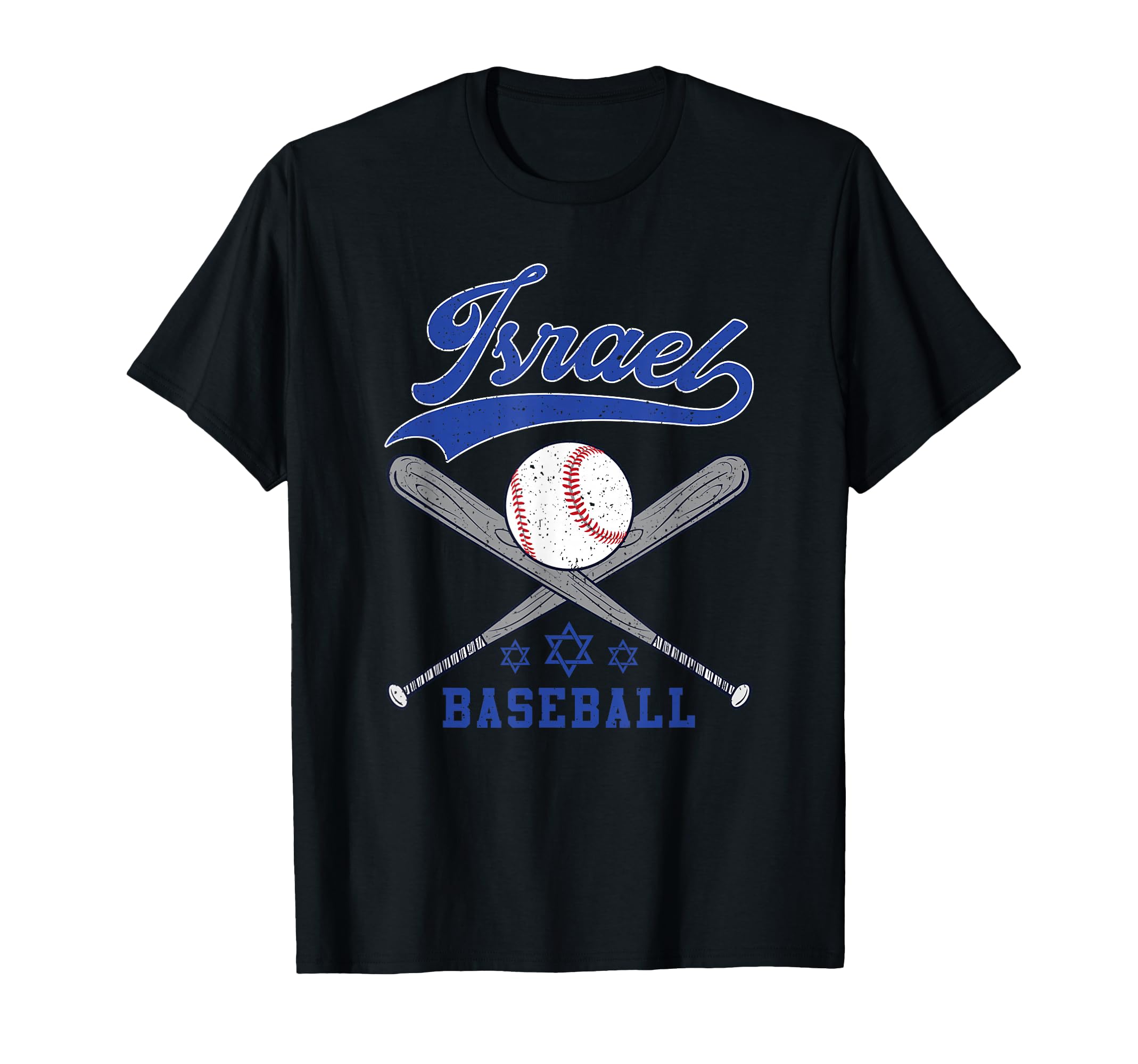 Israel Baseball Athletic Sport Jewish T-Shirt - Minimalist Print Unisex - T-Shirt, Sweatshirt, Hoodie