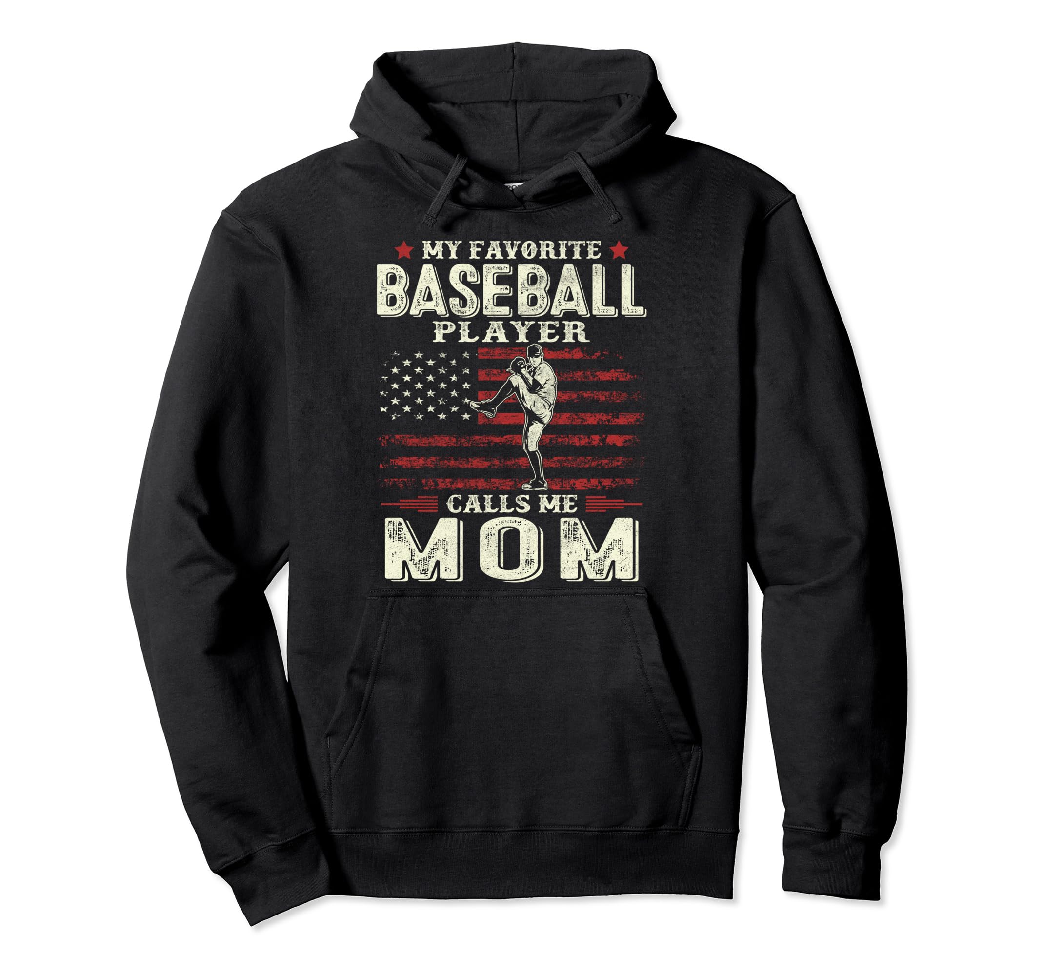 Mothers Day My Favorite Baseball Hoodie - Casual Everyday Wear for Adults - T-Shirt, Sweatshirt, Hoodie