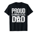 Proud Gymnastics Dad Game Day Sports T-Shirt - Custom Art Print for Adults - T-Shirt, Sweatshirt, Hoodie
