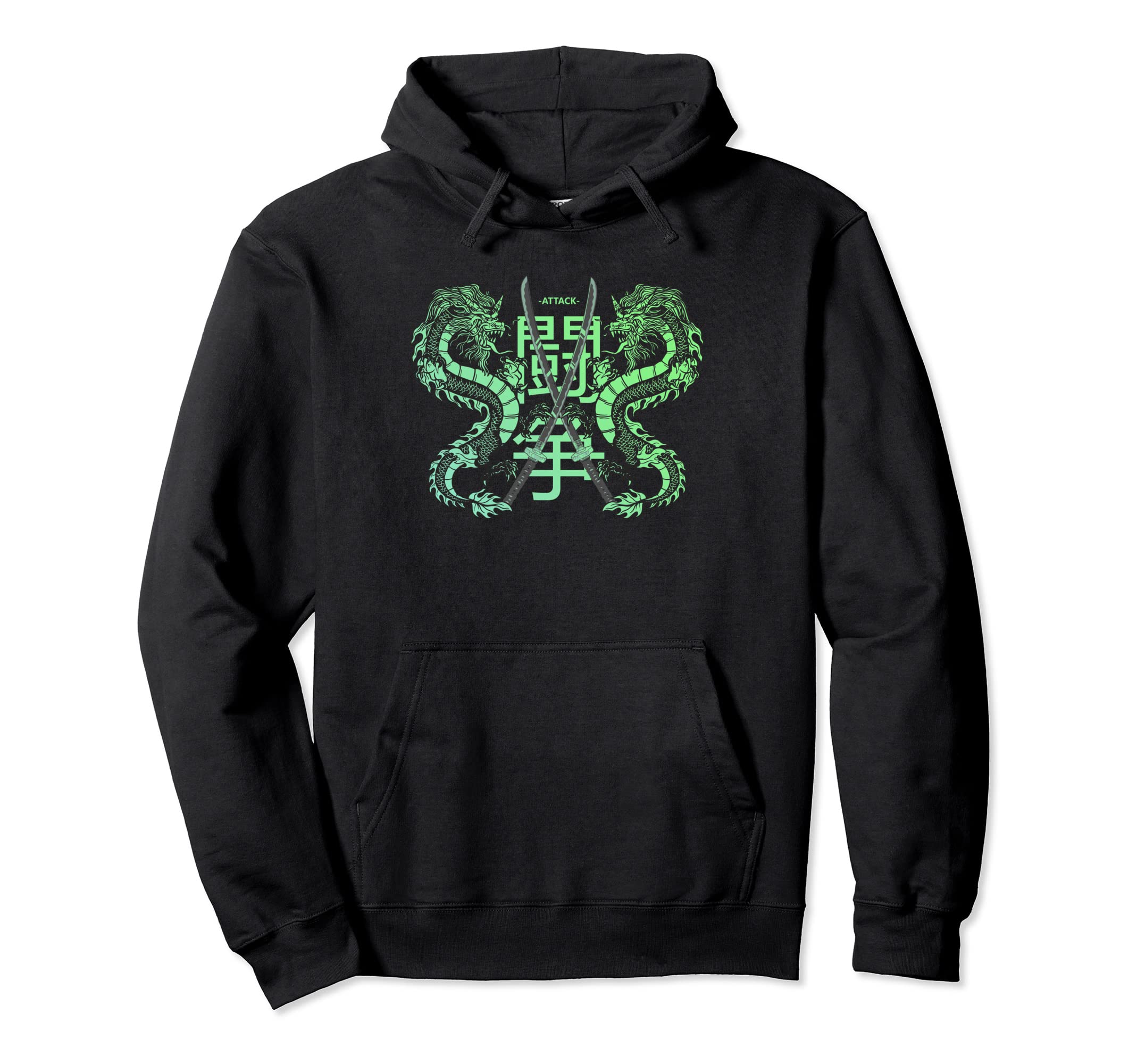 Japan Katana Anime Grunge Vaporwave Hoodie - Aesthetic Graphic Unisex - T-Shirt, Sweatshirt, Hoodie