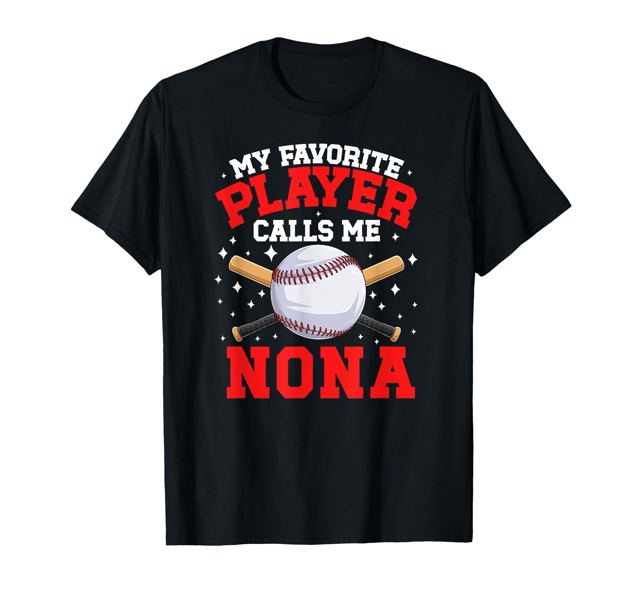 Proud Baseball Nona Baseball T-Shirt - Casual Everyday Wear Men Women - T-Shirt, Sweatshirt, Hoodie