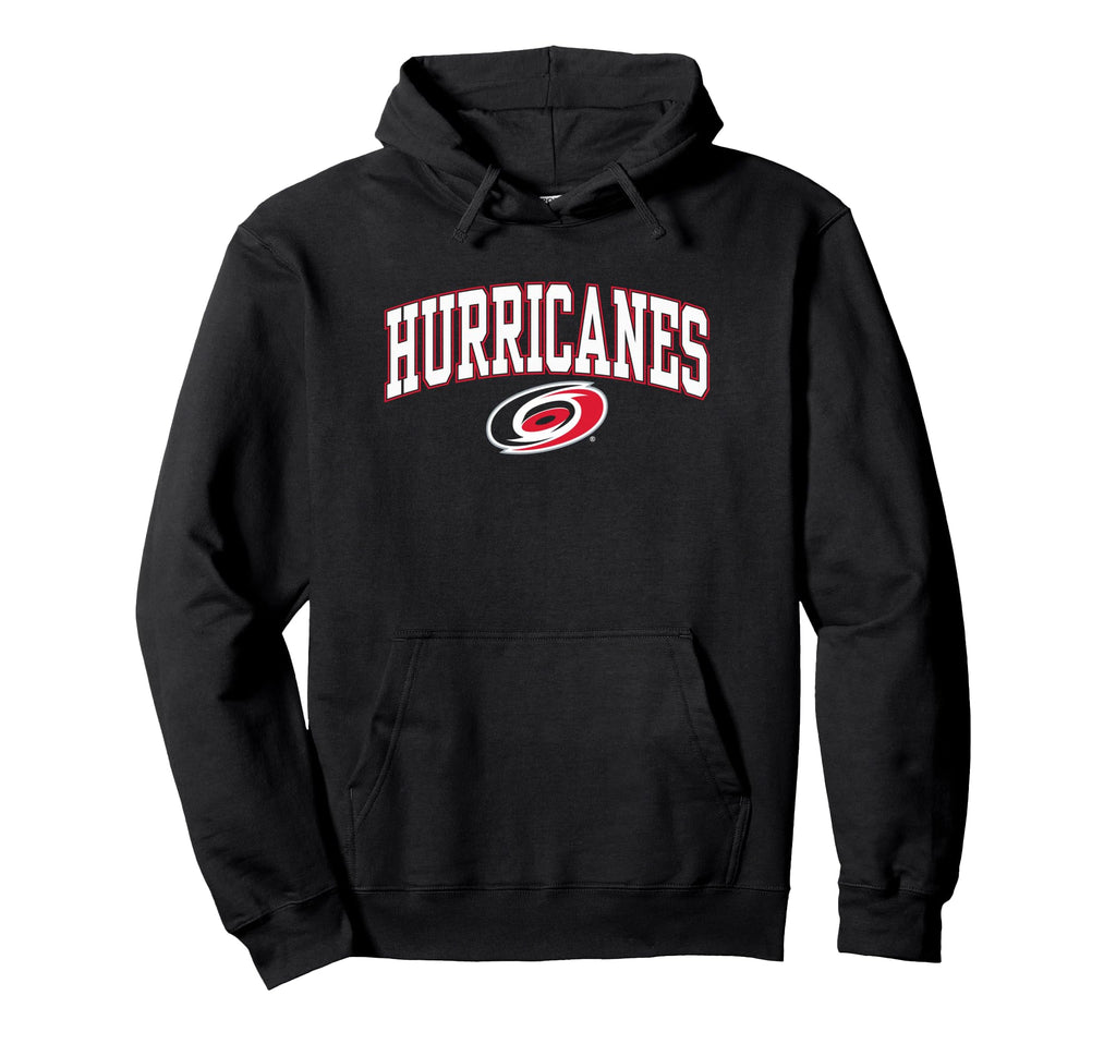 Carolina Hurricanes Arch Over Black Hoodie - Aesthetic Graphic Unisex - T-Shirt, Sweatshirt, Hoodie