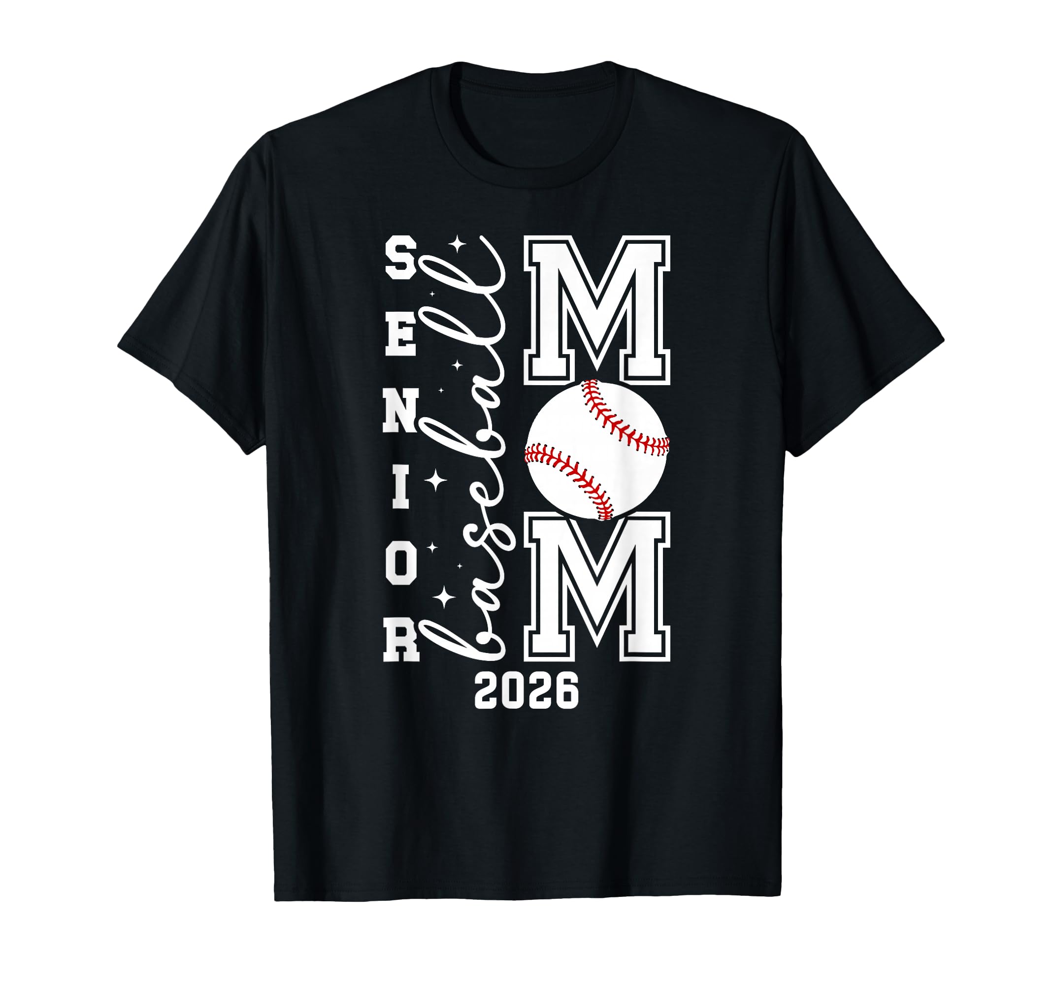 Baseball Senior Mom Senior Baseball T-Shirt - Minimalist Print for Adults - T-Shirt, Sweatshirt, Hoodie