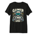 Gamer Dad Game Controller Gaming T-Shirt - Casual Everyday Wear Men Women - T-Shirt, Sweatshirt, Hoodie