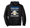 House Divided I Only Raise Ballers Hoodie - Streetwear Style for Adults - T-Shirt, Sweatshirt, Hoodie