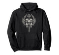 Skull Cross Y2K Grunge Aesthetic Alt Hoodie - Streetwear Style Men Women - T-Shirt, Sweatshirt, Hoodie