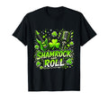 Shamrock And Roll St Patrick Day Rock T-Shirt - Novelty Apparel Unisex - T-Shirt, Sweatshirt, Hoodie