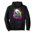 Kawaii Panda Dj Japanese Edm Y2K Hoodie - Trendy Graphic Men Women - T-Shirt, Sweatshirt, Hoodie