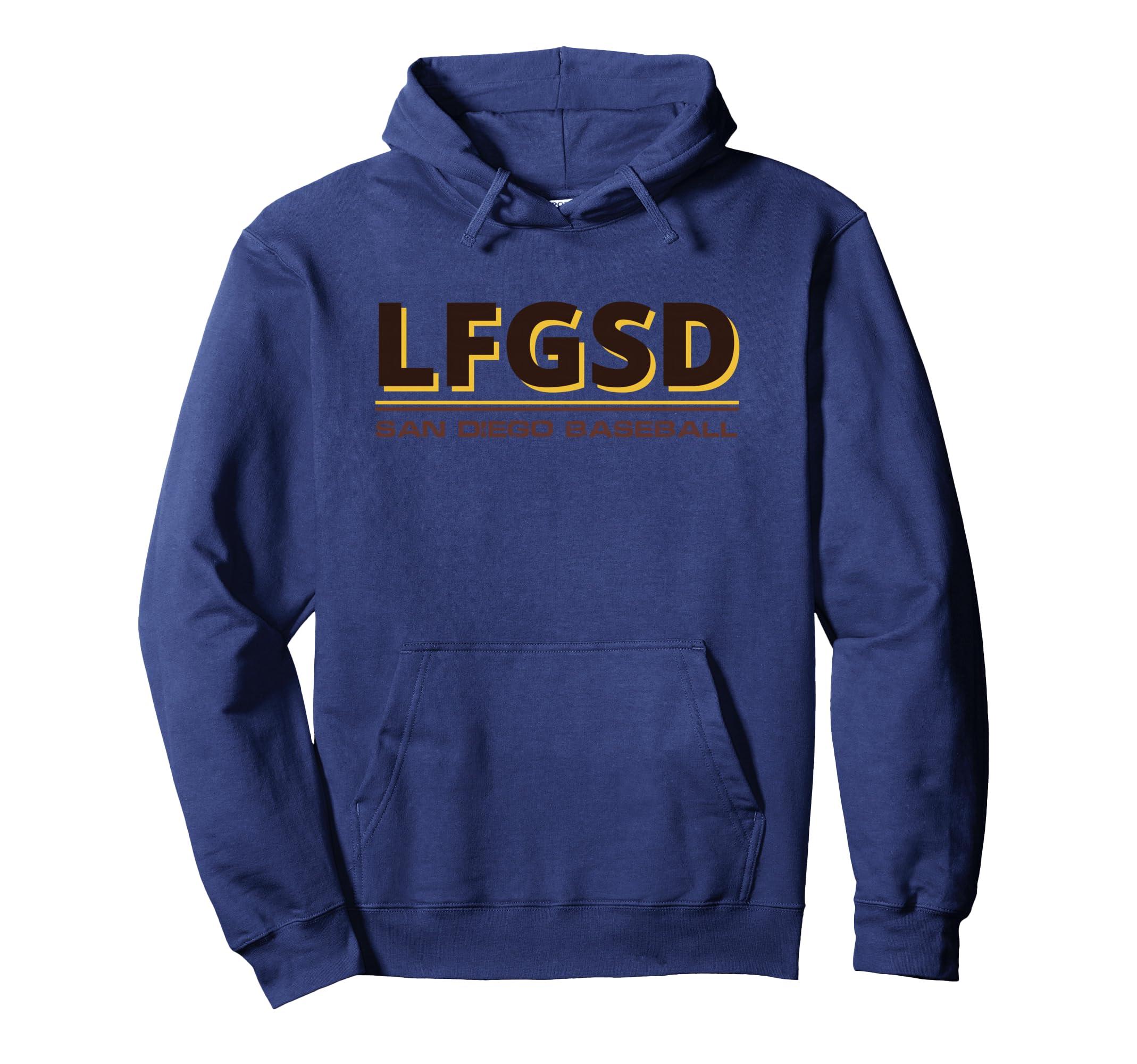 Lfgsd San Diego Baseball Supporters Hoodie - Trendy Graphic for Adults - T-Shirt, Sweatshirt, Hoodie