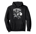 Baseball Dad Fathers Day Hoodie - Fun Novelty Design Men Women - T-Shirt, Sweatshirt, Hoodie