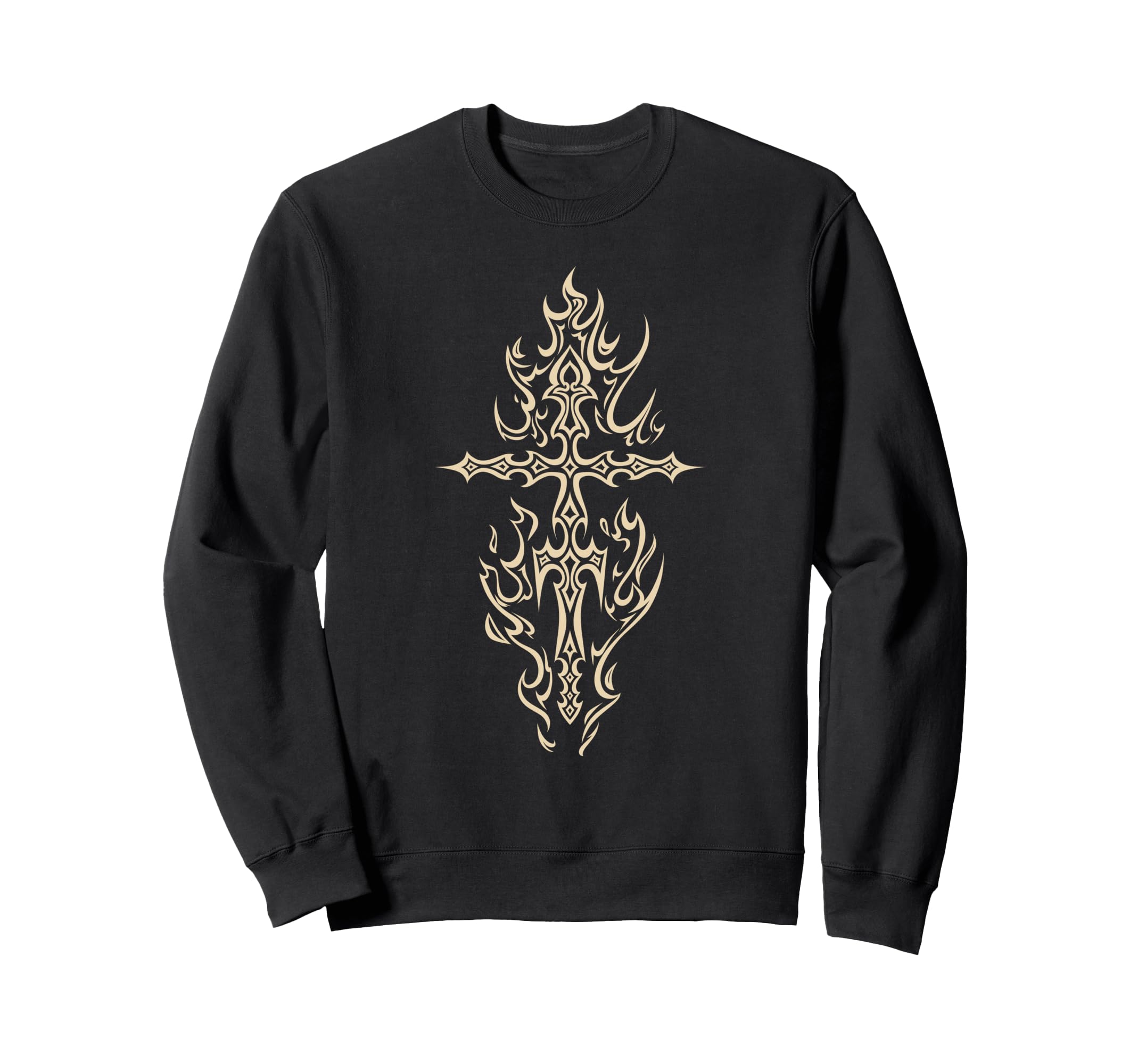 Gothic Alt Cross Y2K Mall Trad Goth Sweatshirt - Trendy Graphic for Adults - T-Shirt, Sweatshirt, Hoodie