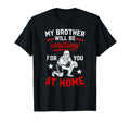 Funny Baseball Catcher Brother T-Shirt - Casual Everyday Wear for Adults - T-Shirt, Sweatshirt, Hoodie