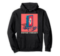 Never Forget 80S Cassette Tape Hoodie - Fun Novelty Design for Adults - T-Shirt, Sweatshirt, Hoodie