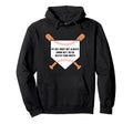 My Might Not Always Swing Funny Baseball Hoodie - Minimalist Print Unisex - T-Shirt, Sweatshirt, Hoodie