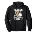 Father Birthday Baseball Dad Hoodie - Casual Everyday Wear for Adults - T-Shirt, Sweatshirt, Hoodie