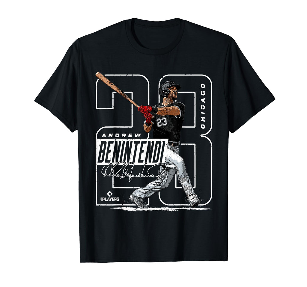 Andrew Benintendi Chicago W Baseball T-Shirt - Casual Everyday Wear Unisex - T-Shirt, Sweatshirt, Hoodie