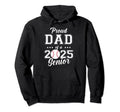 Class 2025 Baseball Dad Senior Graduation Hoodie - Custom Art Print Unisex - T-Shirt, Sweatshirt, Hoodie