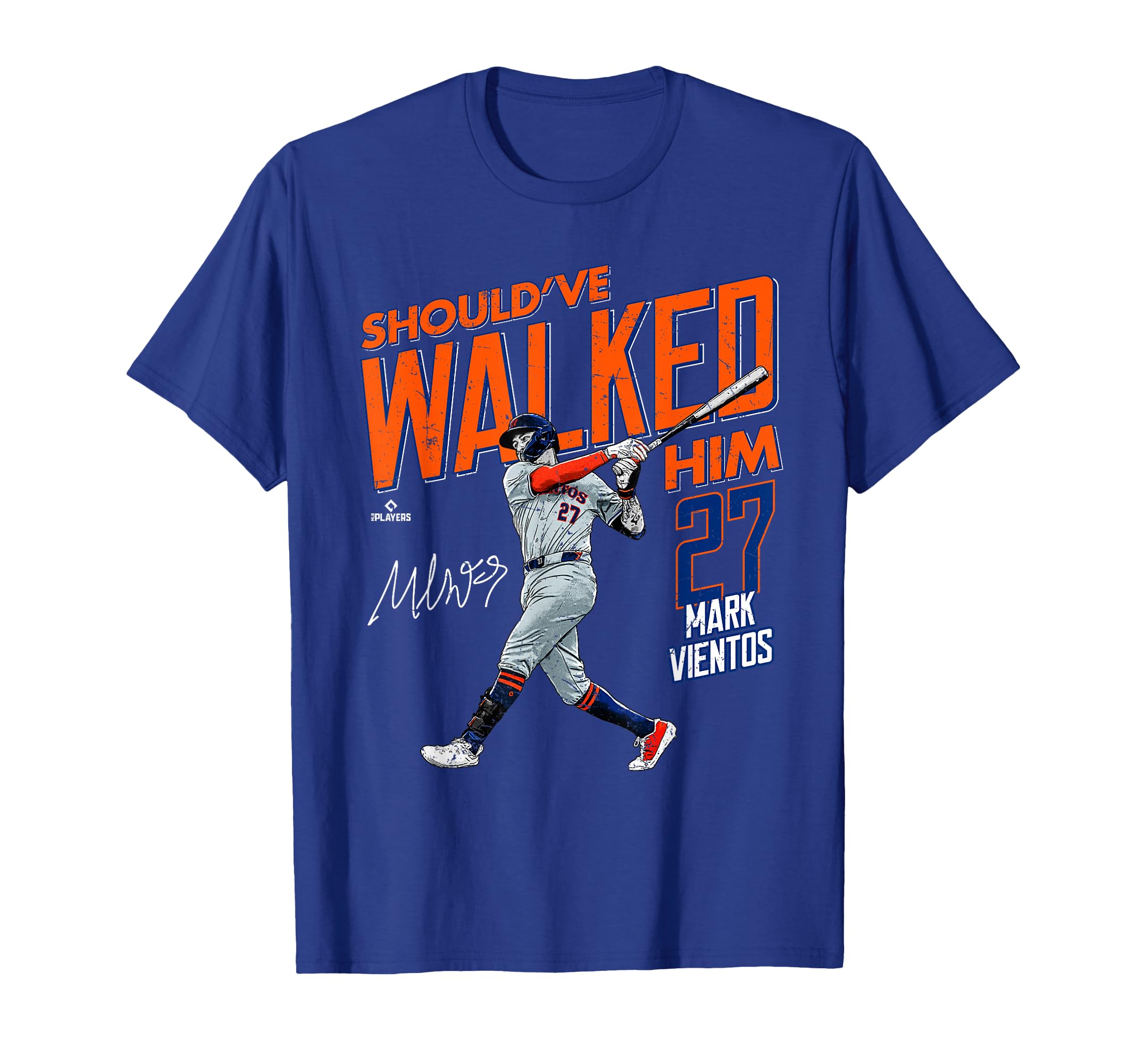 Shouldve Walked Him Mark Vientos T-Shirt - Fun Novelty Design for Adults - T-Shirt, Sweatshirt, Hoodie