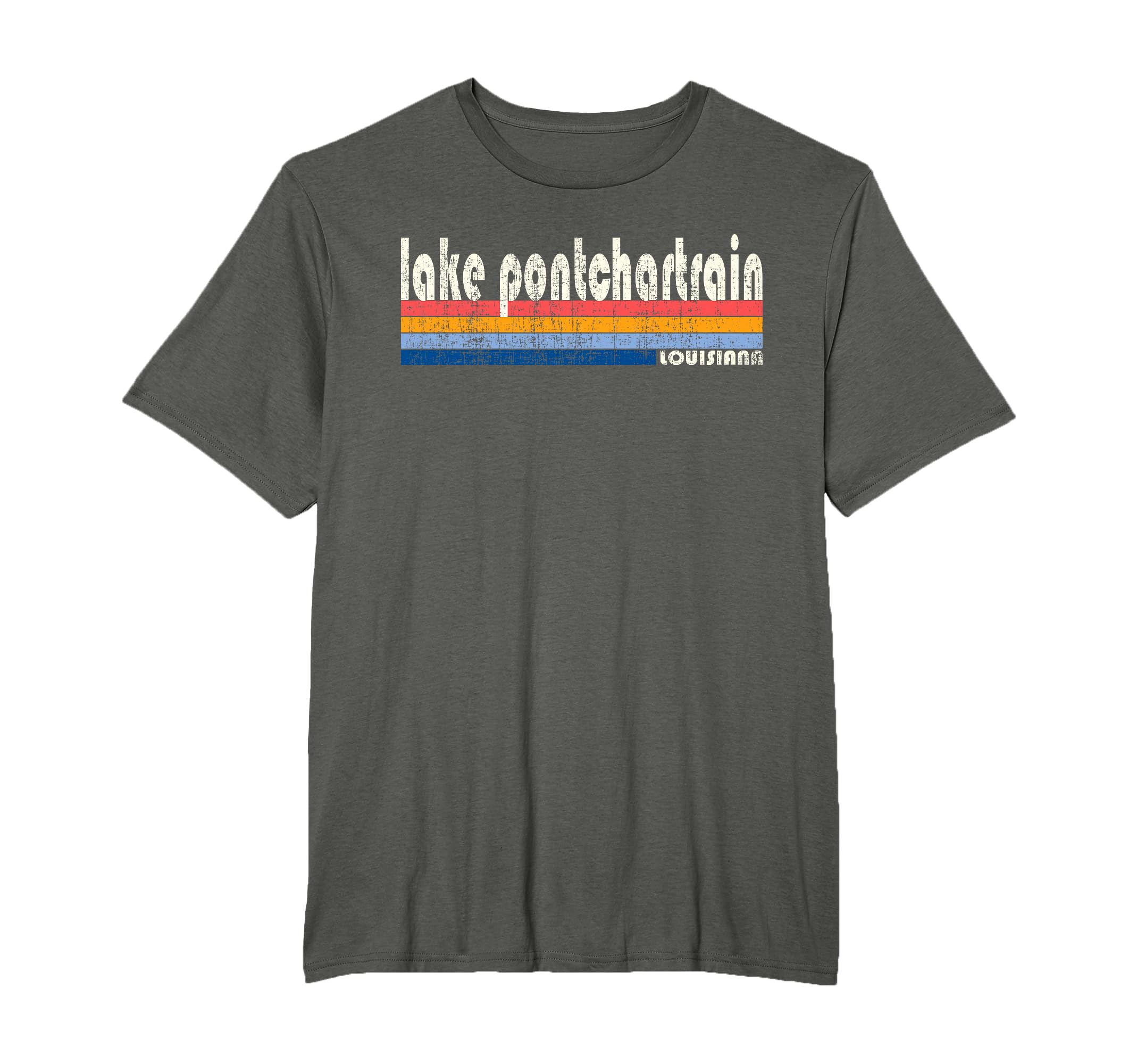 70S 80S Lake Pontchartrain La T-Shirt - Graphic Print Unisex - T-Shirt, Sweatshirt, Hoodie