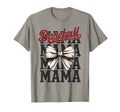 Baseball Mama Game Day Sports Mom T-Shirt - Trendy Graphic for Adults - T-Shirt, Sweatshirt, Hoodie